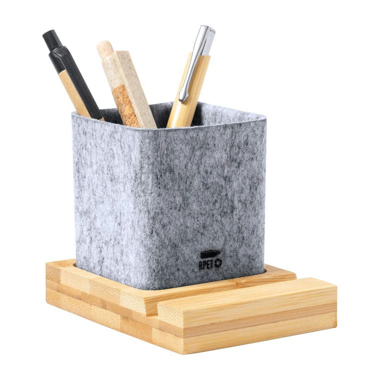 Organizator birou Hocora natural gri