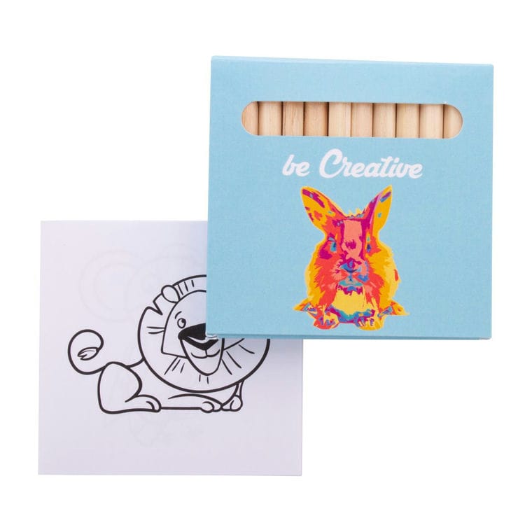 Set pentru colorat Coloxil 12 Alb