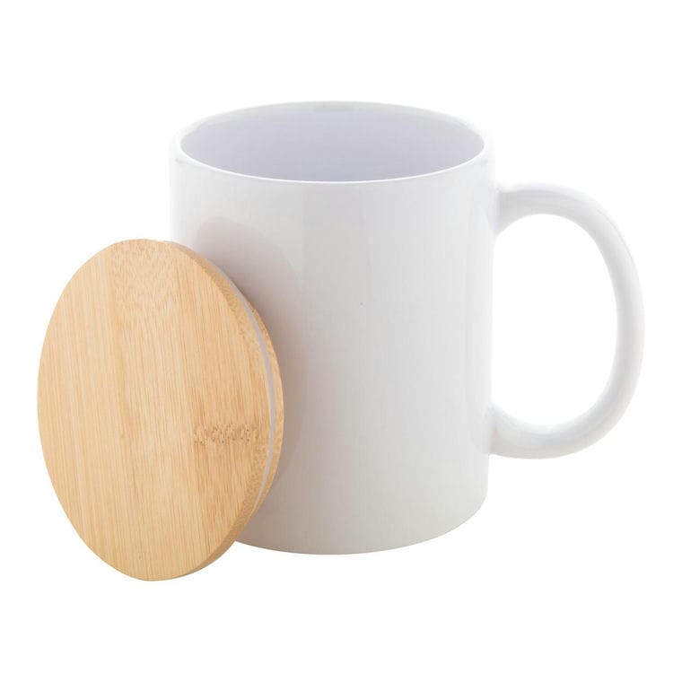 Cană pentru sublimare BooColour Alb natural