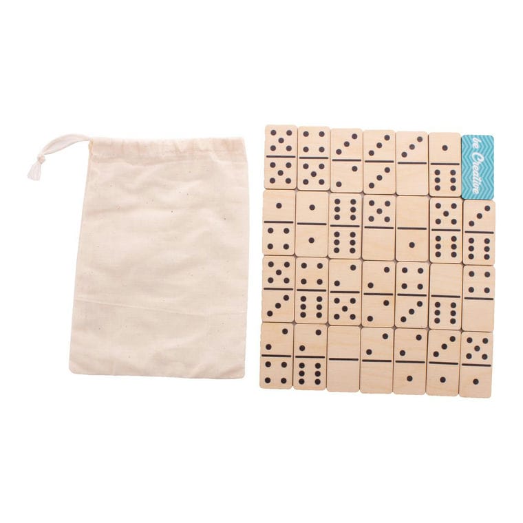 Domino personalizat Maltese natural