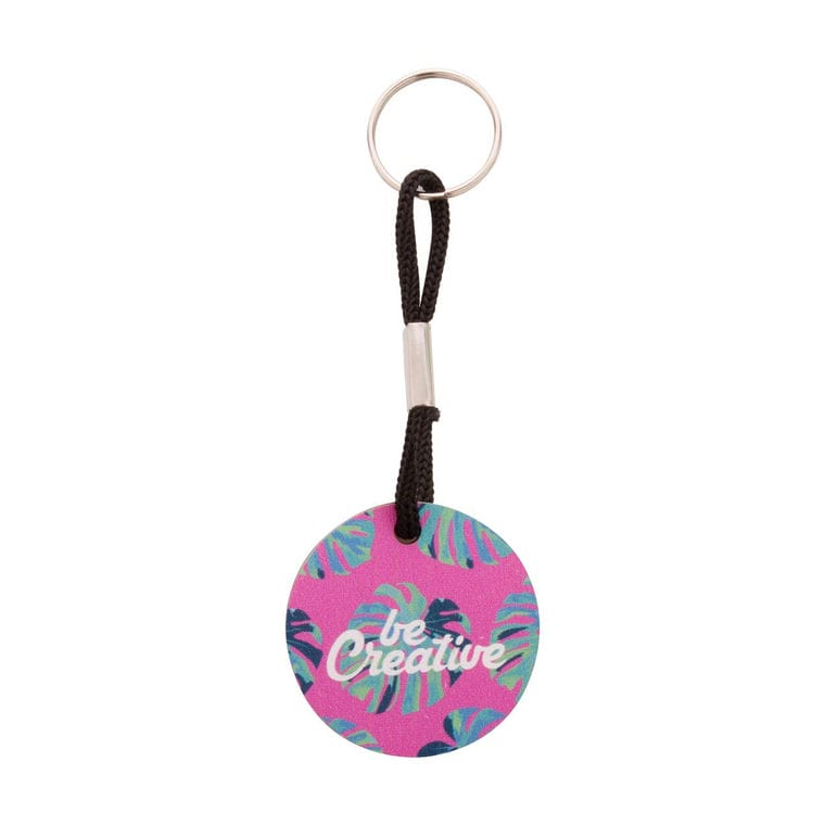 Breloc personalizat Woody Plus A Negru