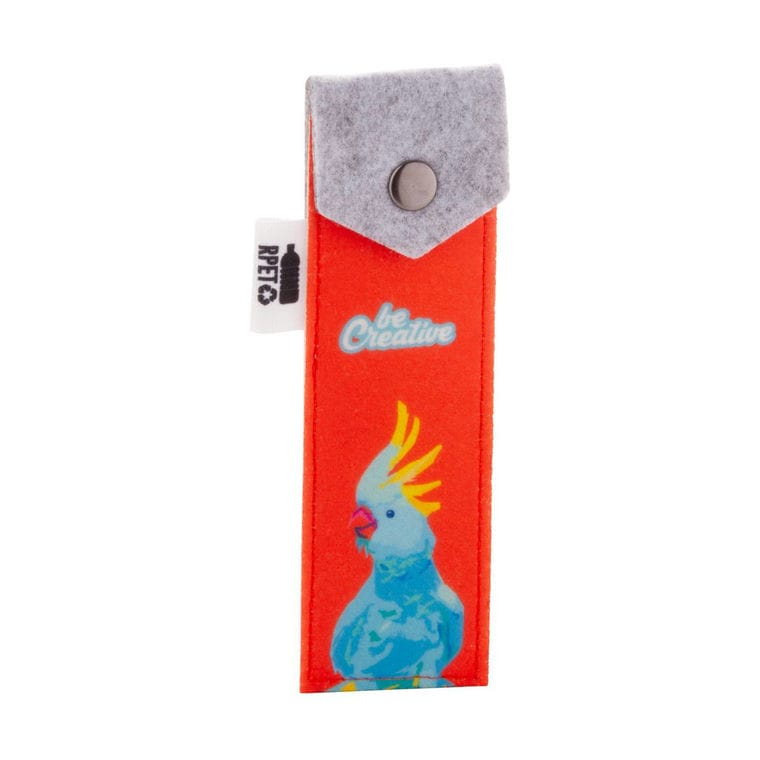 Husă pixuri, personalizată CreaFelt Pen B gri