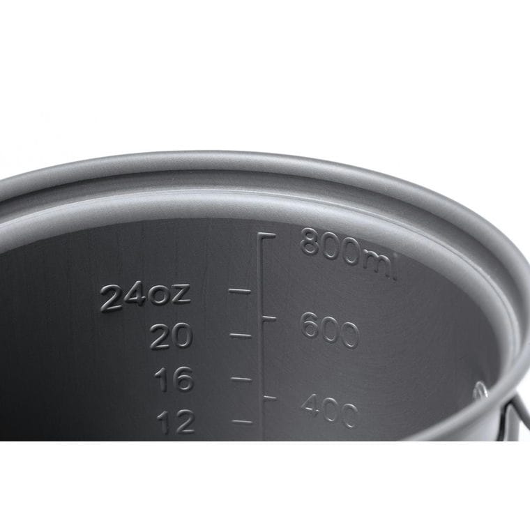 Set de tacâmuri și oale de camping Sondic Negru