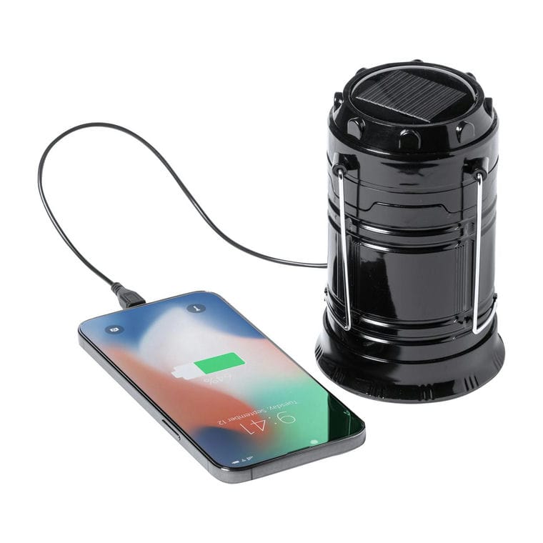 Laternă pentru camping Mufar Negru