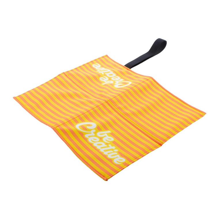 Pernă RPET, personalizată Fanseat Fold Alb