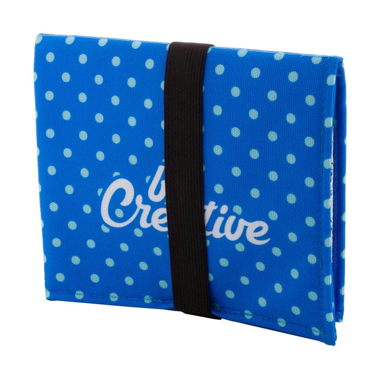 Pernă RPET, personalizată Fanseat Fold Alb