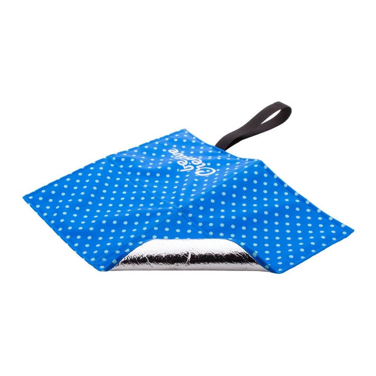 Pernă RPET, personalizată Fanseat Fold Alb