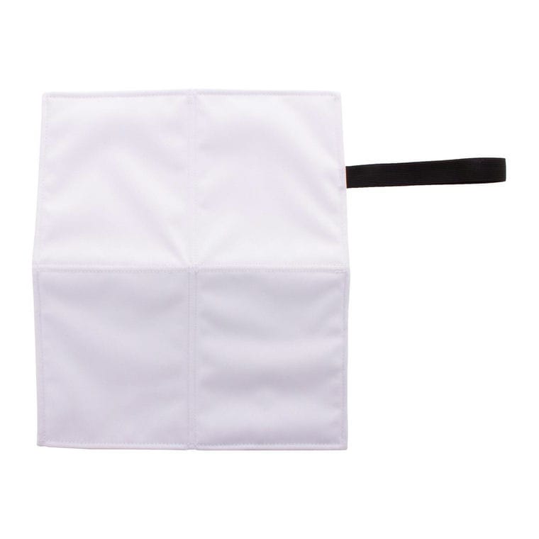 Pernă RPET, personalizată Fanseat Fold Alb