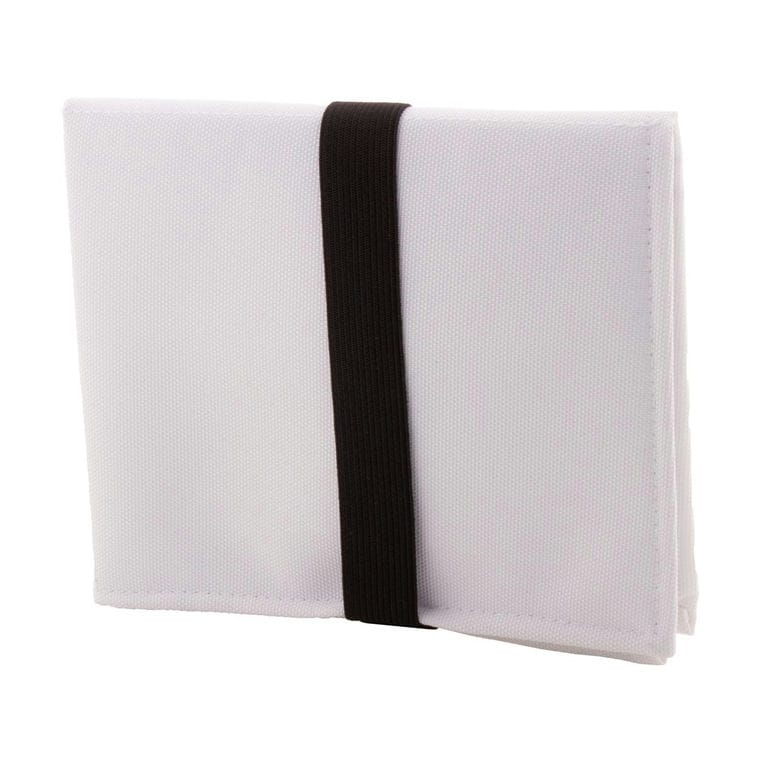 Pernă RPET, personalizată Fanseat Fold Alb