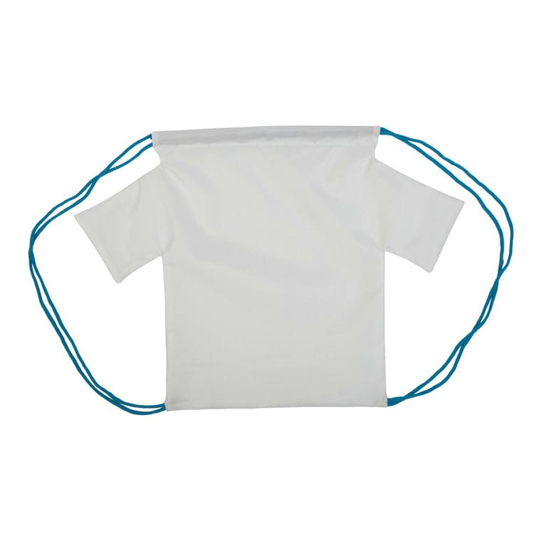 Rucsac cu șnur, pentru copii, personalizat CreaDraw T Kids Albastru