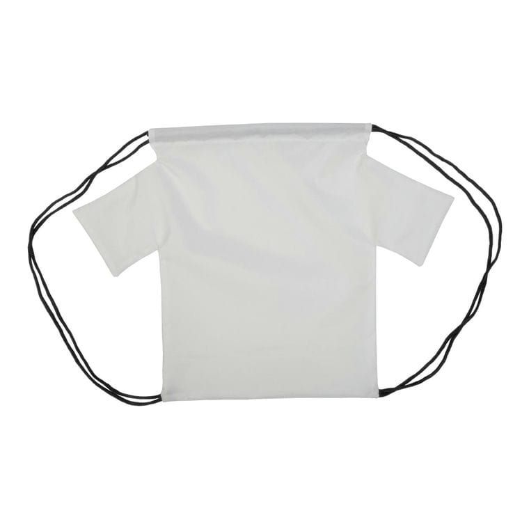 Rucsac cu șnur, pentru copii, personalizat CreaDraw T Kids Negru