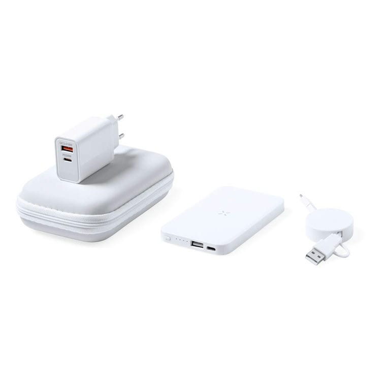 Set Încărcător USB Cody Alb