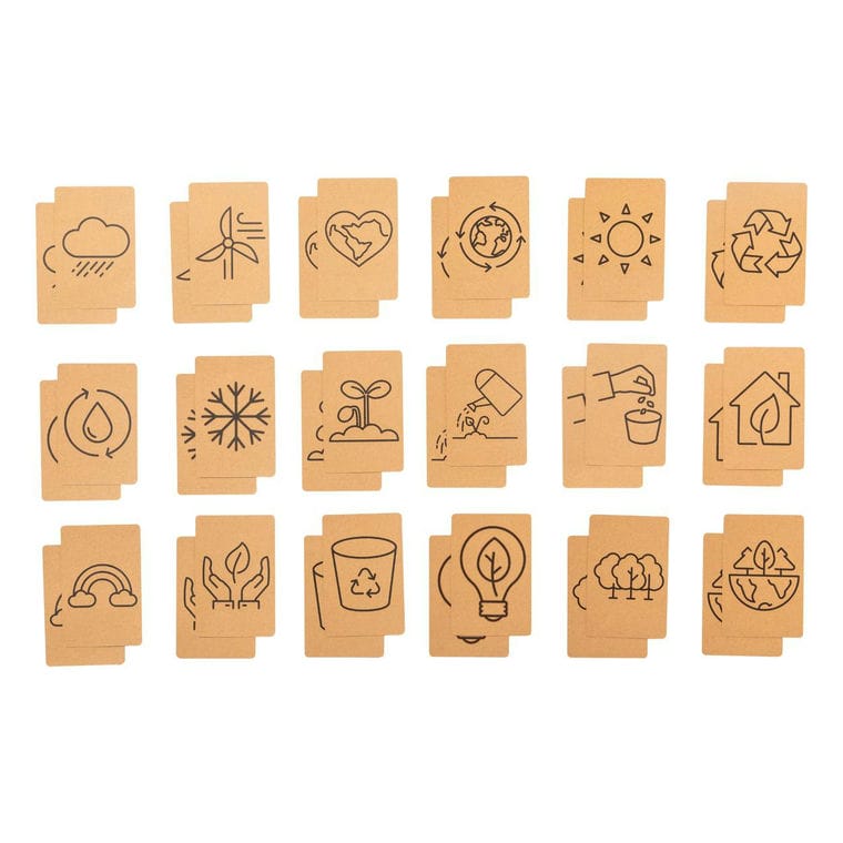 Joc de memorie Mirman natural