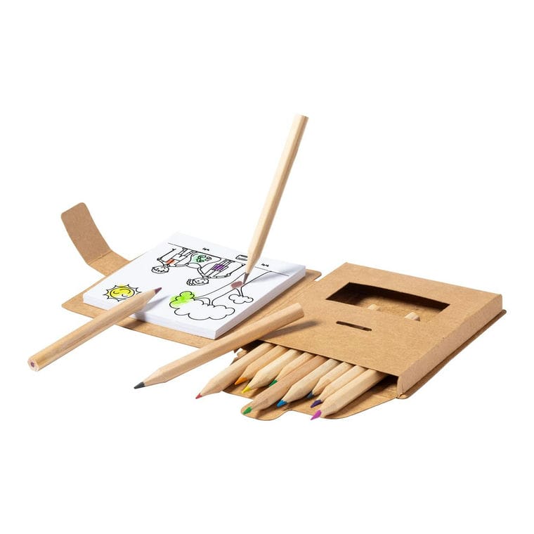 Set de colorat Lauglin natural