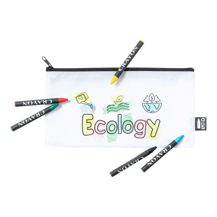 Penar de colorat, RPET Thurman Alb