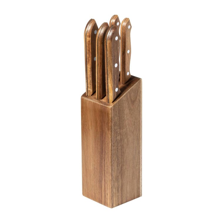 Set cuţite Wheeler maro