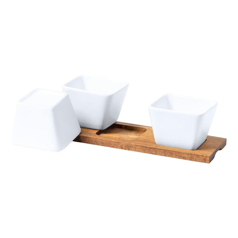 Set boluri pentru servire Branduk Alb