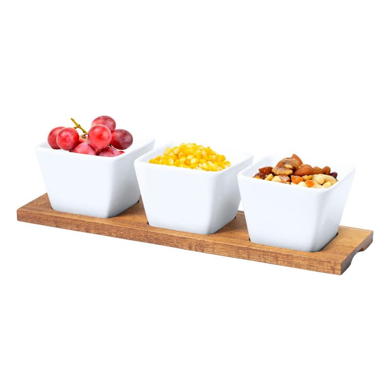 Set boluri pentru servire Branduk Alb