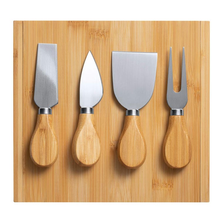 Set de cuțite pentru brânză Wayne natural