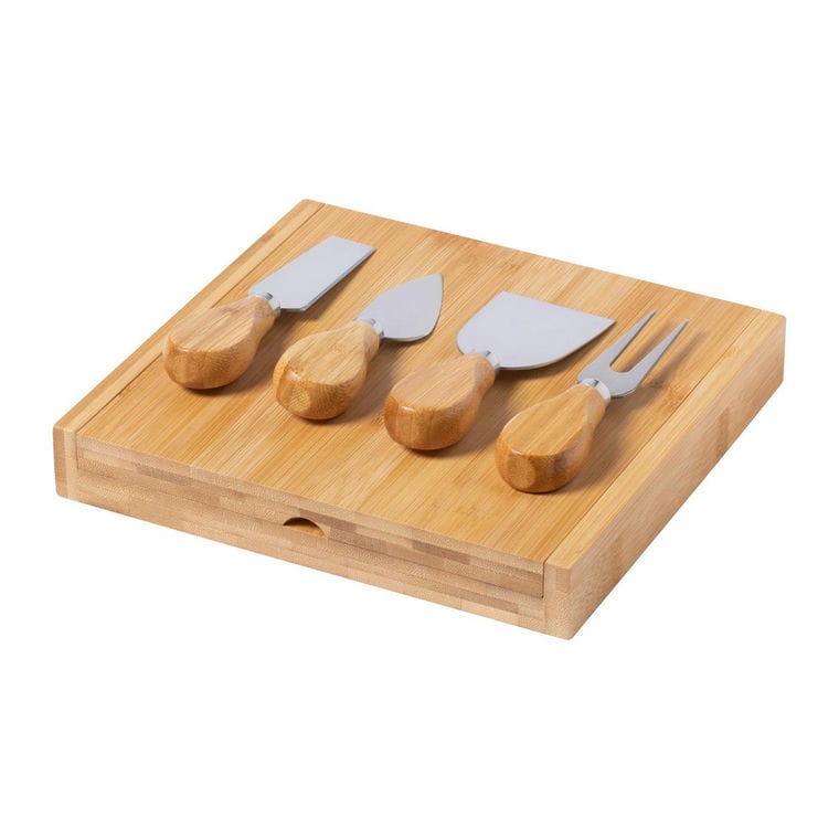 Set de cuțite pentru brânză Wayne natural