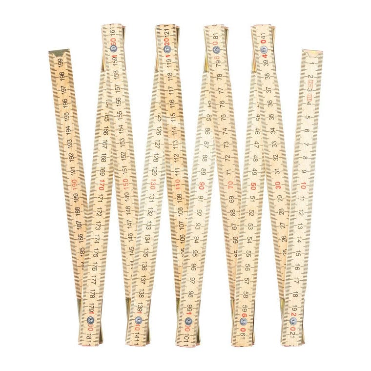 Riglă pliabilă Medil natural