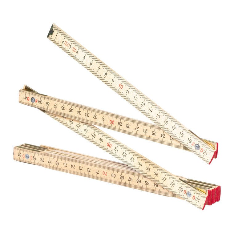 Riglă pliabilă Medil natural