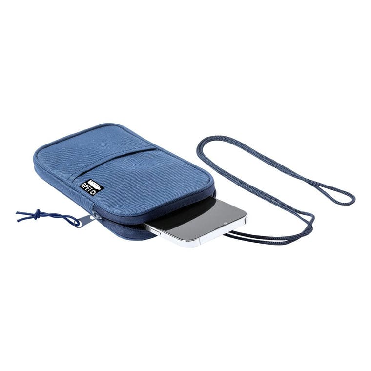 Geantă de umăr, RPET Landry albastru închis