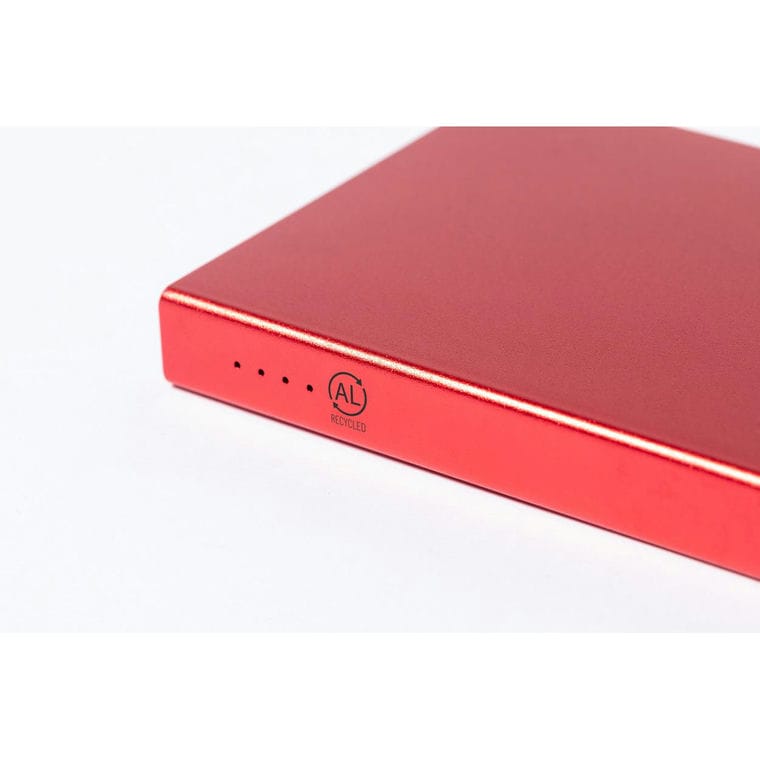 Baterie externă Ginval Roșu