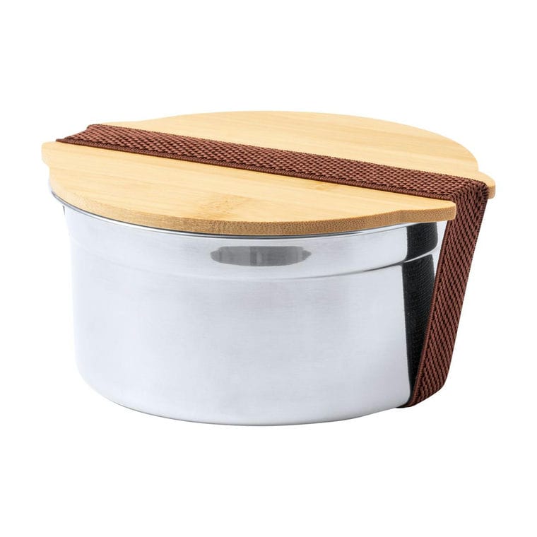 Cutie prânz Truit argintiu natural