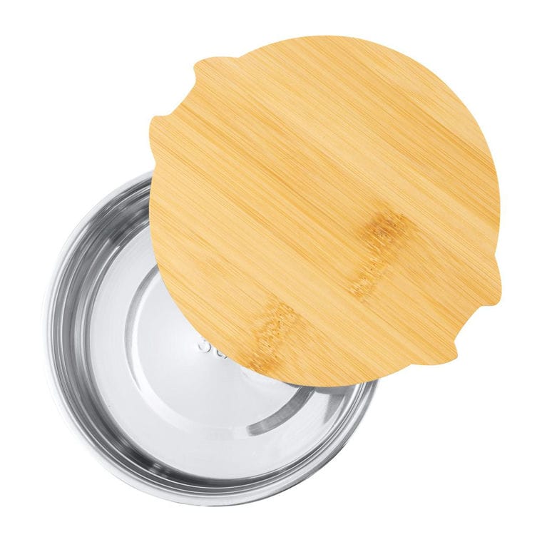 Cutie prânz Truit argintiu natural