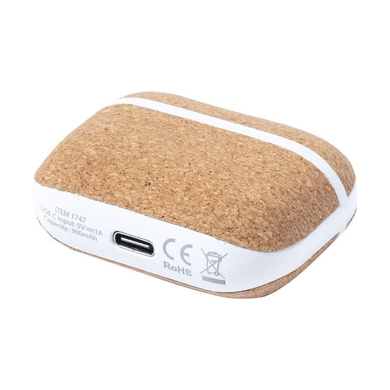 Căști Crawly Alb natural