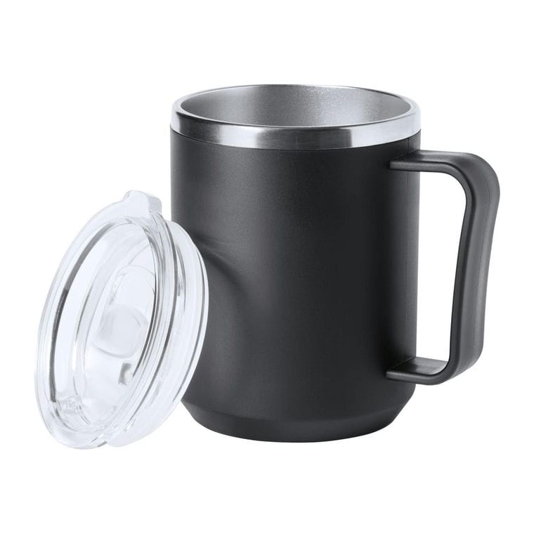 Cană termică Tikam Negru