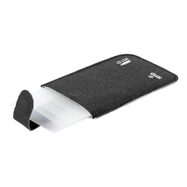 Suport pentru carduri, RPET Guarex Negru