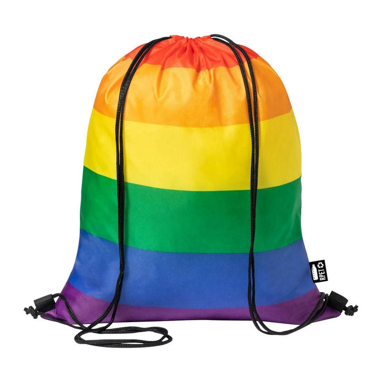 Rucsac cu şnur, RPET Marsha multicolor