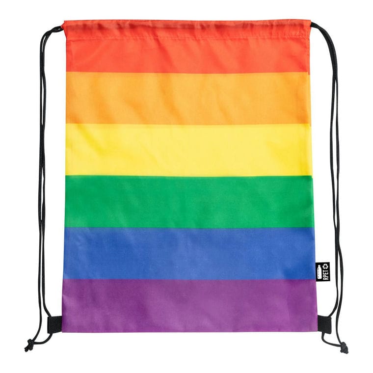 Rucsac cu şnur, RPET Marsha multicolor
