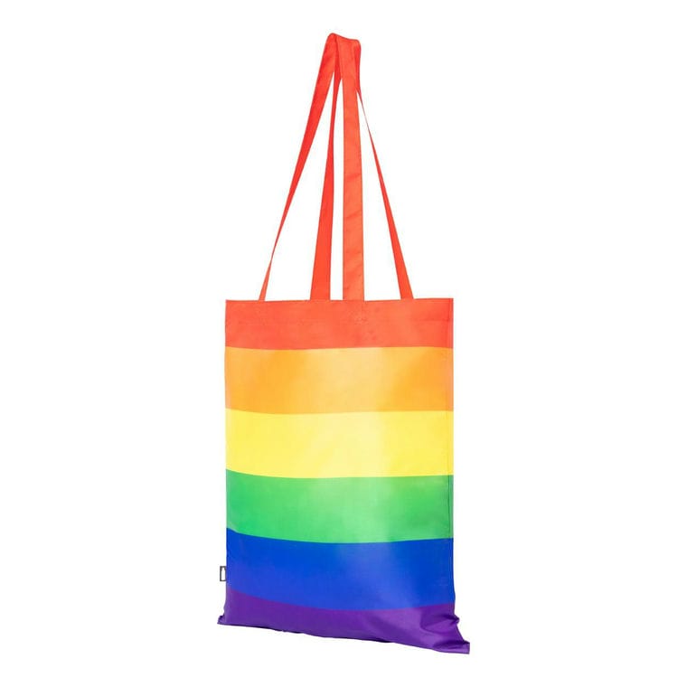 Sacoşă RPET Rubiros multicolor