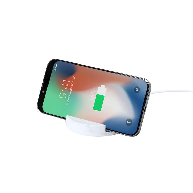 Suport telefon mobil cu Încărcător Pargon natural Alb