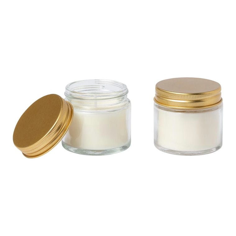 Set lumânări Kesha Alb