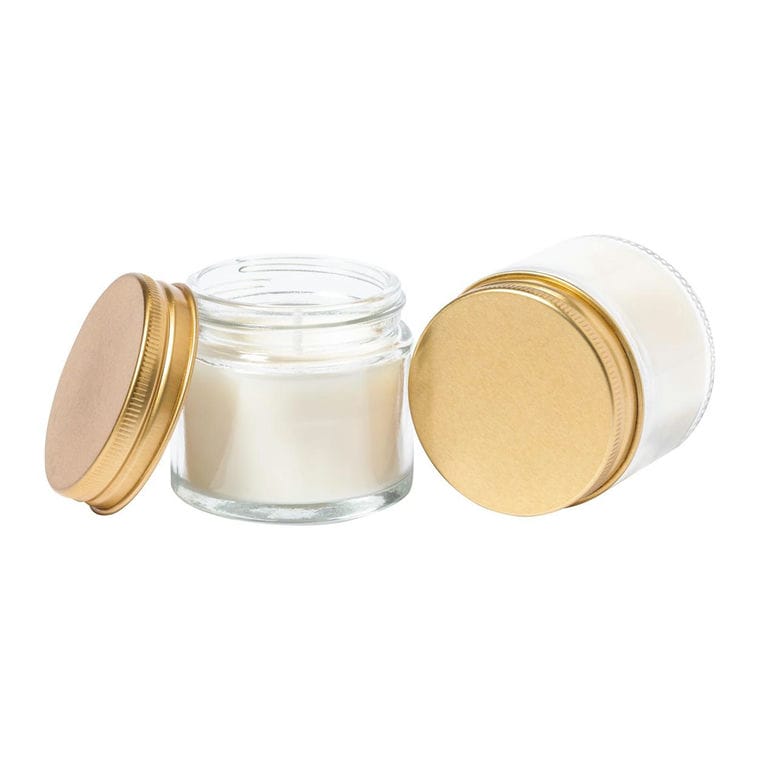 Set lumânări Kesha Alb