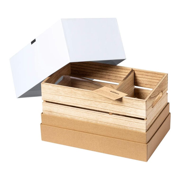 Decantor de vin Colley natural transparent