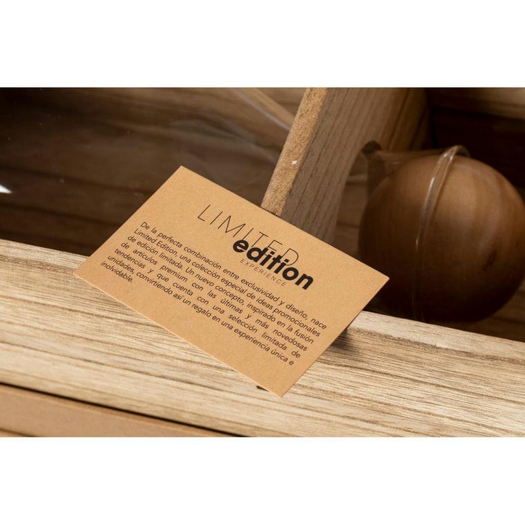 Decantor de vin Colley natural transparent