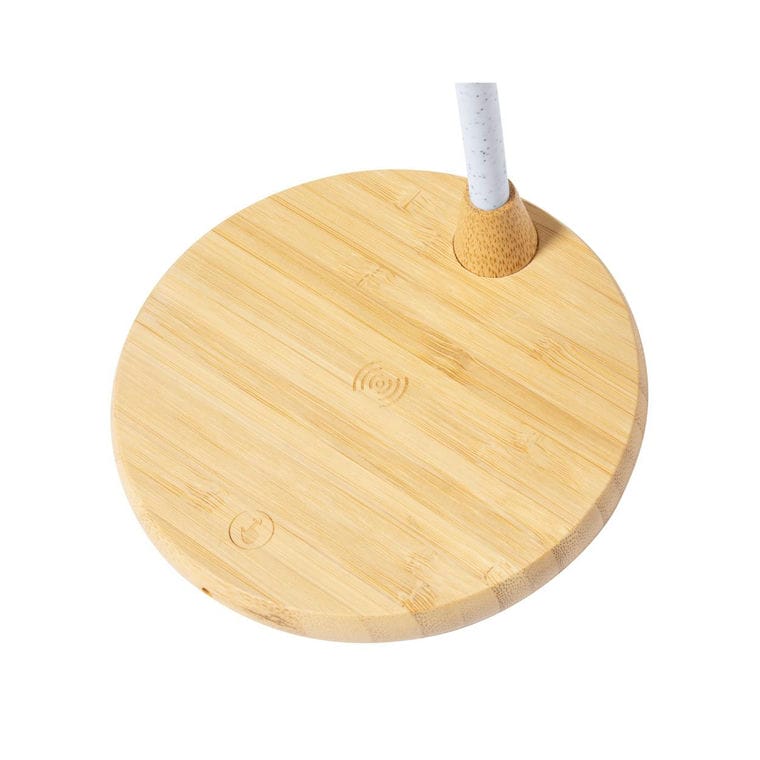 Lampă pentru birou, multifuncțională Lars natural Alb