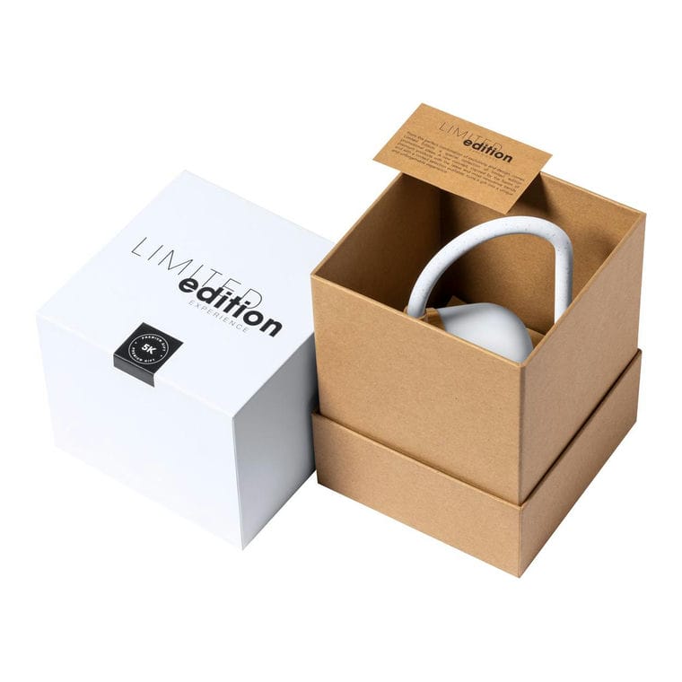 Lampă pentru birou, multifuncțională Lars natural Alb