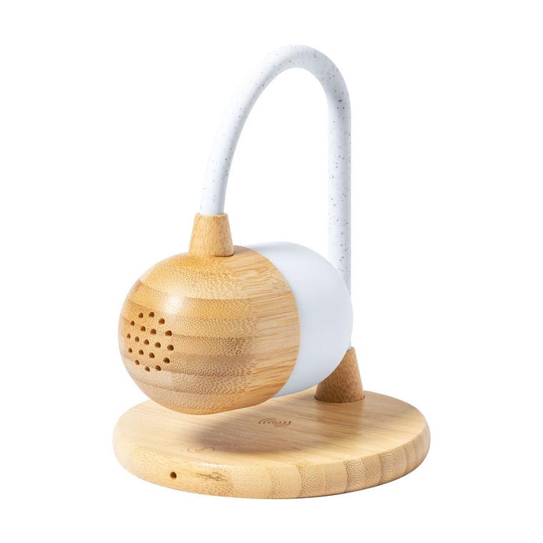 Lampă pentru birou, multifuncțională Lars natural Alb