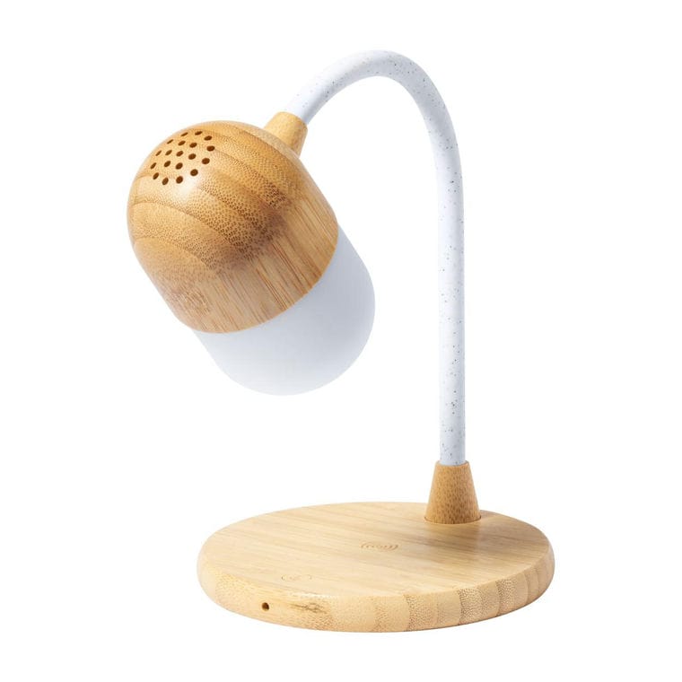 Lampă pentru birou, multifuncțională Lars natural Alb