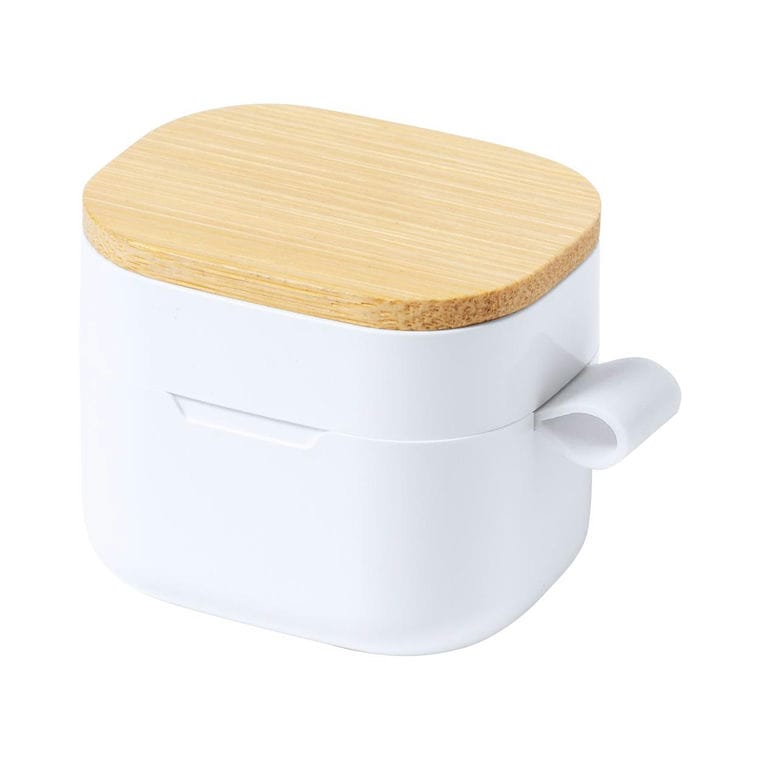 Căşti Zoe Alb natural