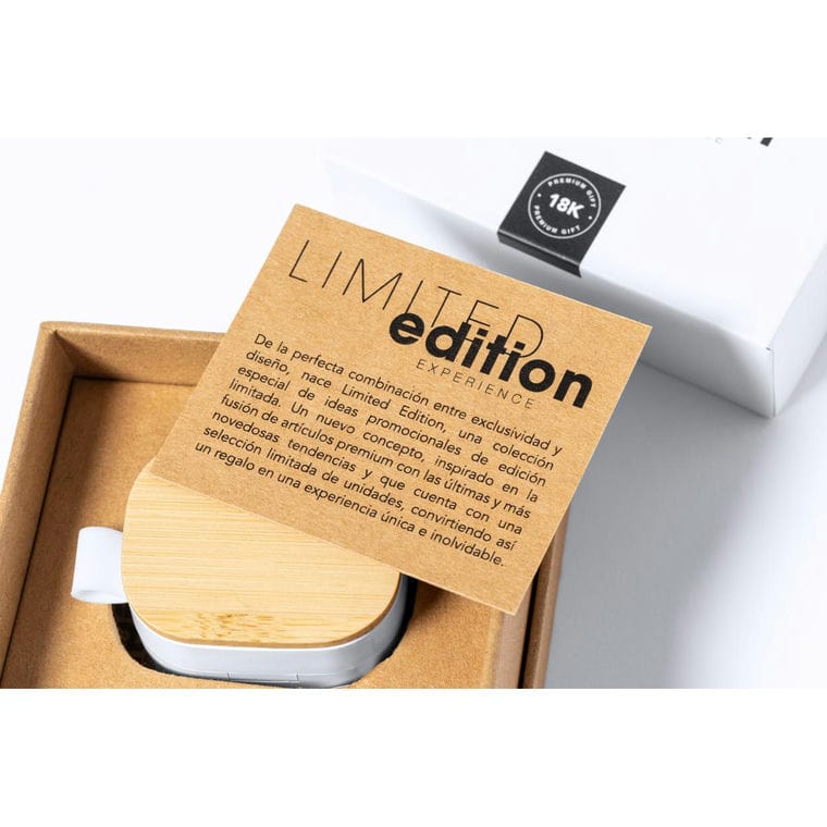 Căşti Zoe Alb natural