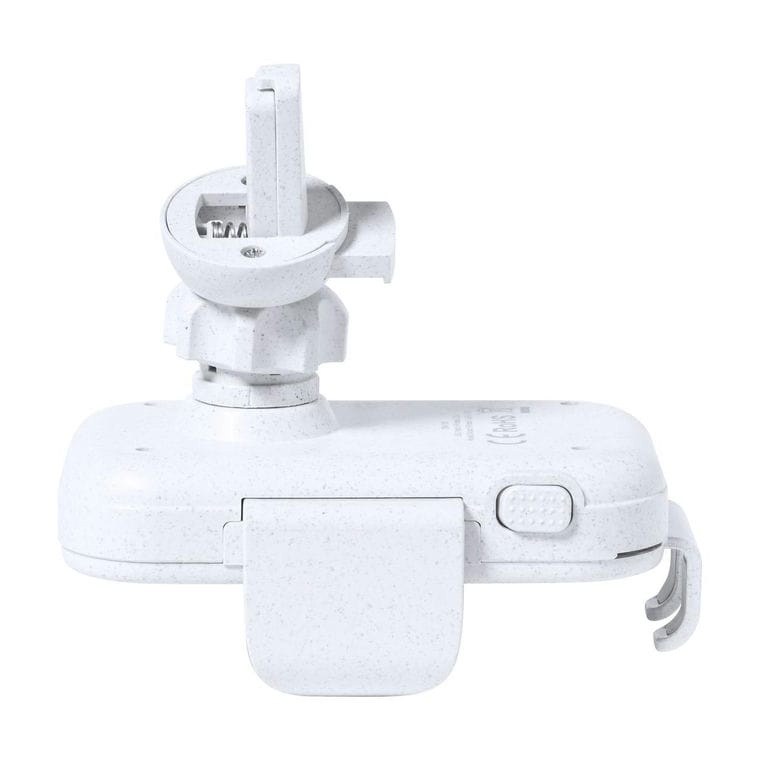 Încărcător auto cu suport telefon Yaben Alb natural