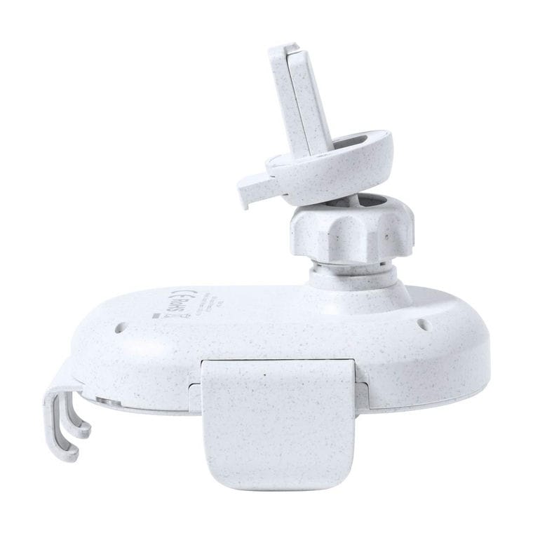 Încărcător auto cu suport telefon Yango Alb natural