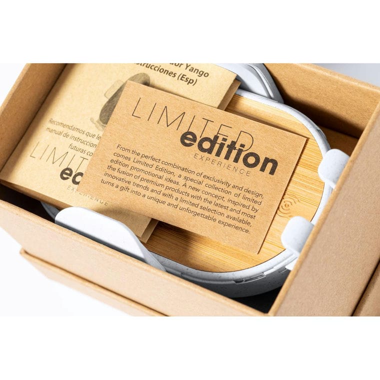 Încărcător auto cu suport telefon Yango Alb natural